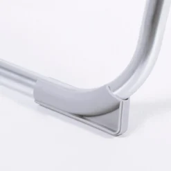 AKTIVE - Chaise Pliante Haute Avec Dossier Haut Réglable 5 Positions, Gris -Kit Camp Aventure Magasin aktive chaise pliante haute avec dossier haut reglable 5 positions gris 6