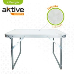 AKTIVE - Table Pliante . Table Basse Blanche En Aluminium - 40x60x40 Cm 7 AKTIVE - Table Pliante . Table Basse Blanche En Aluminium - 40x60x40 Cm -Kit Camp Aventure Magasin aktive table pliante table basse blanche en aluminium 40x60x40 cm 2