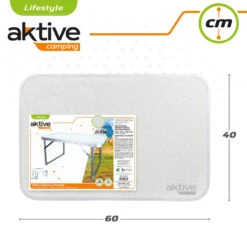 AKTIVE - Table Pliante . Table Basse Blanche En Aluminium - 40x60x40 Cm 9 AKTIVE - Table Pliante . Table Basse Blanche En Aluminium - 40x60x40 Cm -Kit Camp Aventure Magasin aktive table pliante table basse blanche en aluminium 40x60x40 cm 4