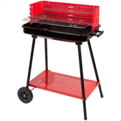 Barbecue Portable Au Charbon De Bois Pour 4 Niveaux Aktive
