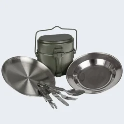 Batterie De Cuisine De Camping, Assiette Plate & Creuse Et Couverts Set 9 Batterie De Cuisine De Camping, Assiette Plate & Creuse Et Couverts Set -Kit Camp Aventure Magasin batterie de cuisine de camping assiette plate and creuse et couverts set 2
