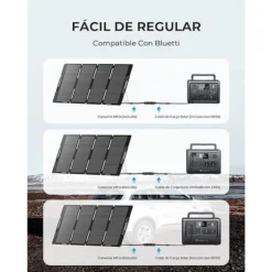 BLUETTI Panneau Solaire MP200 Pour Camping, Jardin, Voyage -Kit Camp Aventure Magasin bluetti panneau solaire mp200 pour camping jardin voyage 2