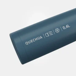 Quechua Bouteille Isotherme Inox 0,4L Avec Gobelet Pour La Randonnée - Bleu -Kit Camp Aventure Magasin bouteille isotherme inox 04l avec gobelet pour la randonnee bleu 2