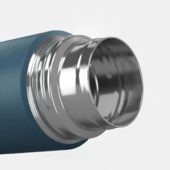 Quechua Bouteille Isotherme Inox 0,4L Avec Gobelet Pour La Randonnée - Bleu -Kit Camp Aventure Magasin bouteille isotherme inox 04l avec gobelet pour la randonnee bleu 6