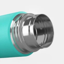 Quechua Bouteille Isotherme Inox 0,4L Avec Gobelet Pour La Randonnée - Turquoise -Kit Camp Aventure Magasin bouteille isotherme inox 04l avec gobelet pour la randonnee turquoise 6