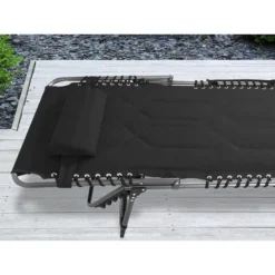 Chaise Longue Torget - Transat - Bain De Soleil 190x60x30 Cm - 150 Kg - Pliable -Kit Camp Aventure Magasin chaise longue torget transat bain de soleil 190x60x30 cm 150 kg pliable 5