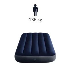 Intex Classic Downy - Lit Gonflable - 191x99x25cm - Compris Les Accessoires -Kit Camp Aventure Magasin classic downy lit gonflable 191x99x25cm compris les accessoires 2