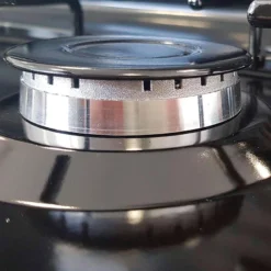 MPM Cuisinière à Gaz Portable Pour Le Camping Avec 3 Feux Couvercle Smile -Kit Camp Aventure Magasin cuisiniere a gaz portable pour le camping avec 3 feux couvercle smile 4