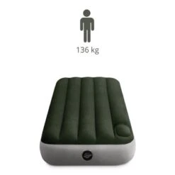 Intex Downy Twin Airbed With Foot BIP - Lit Gonflable - 191x99x25cm - Avec Accessoires 7 Intex Downy Twin Airbed With Foot BIP - Lit Gonflable - 191x99x25cm - Avec Accessoires -Kit Camp Aventure Magasin downy twin airbed with foot bip lit gonflable 191x99x25cm avec accessoires 2