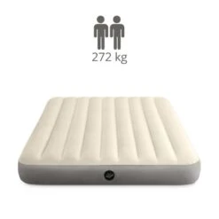 Intex Dura Beam - Lit Gonflable - 203x152x25cm - Compris Les Accessoires -Kit Camp Aventure Magasin dura beam lit gonflable 203x152x25cm compris les accessoires 2