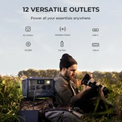 Générateur Solaire BLUETTI EB70 716Wh -Kit Camp Aventure Magasin generateur solaire bluetti eb70 716wh 2