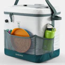 Quechua GLACIÈRE SOUPLE ÉLECTRIQUE DE CAMPING - 30 LITRES - CONSERVATION AU FRAIS 96 H -Kit Camp Aventure Magasin glaciere souple electrique de camping 30 litres conservation au frais 96 h 6