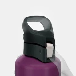 Quechua Gourde Alu 1L Avec Bouchon à Ouverture Rapide Pour La Randonnée - Violet -Kit Camp Aventure Magasin gourde alu 1l avec bouchon a ouverture rapide pour la randonnee violet 5