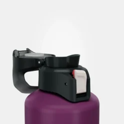 Quechua Gourde Alu 1L Avec Bouchon à Ouverture Rapide Pour La Randonnée - Violet -Kit Camp Aventure Magasin gourde alu 1l avec bouchon a ouverture rapide pour la randonnee violet 6