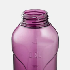 Quechua Gourde Ecozen® 0,8L Avec Bouchon Ouverture Rapide Pour La Randonnée - Violet -Kit Camp Aventure Magasin gourde ecozen 08l avec bouchon ouverture rapide pour la randonnee violet 3
