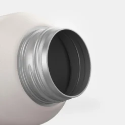 Quechua Gourde Inox 0,6L Avec Bouchon à Vis Pour La Randonnée - Blanc -Kit Camp Aventure Magasin gourde inox 06l avec bouchon a vis pour la randonnee blanc 6