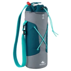 Quechua Housse Isotherme Pour Gourde Randonnée 1,2 à 1,5 Litre Gris/bleu -Kit Camp Aventure Magasin housse isotherme pour gourde randonnee 12 a 15 litre grisbleu 4