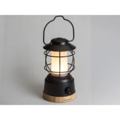 Lampe Lanterne De Camping LED Kiruna Jord - Rechargeable - USB - Bambou - Rétro -Kit Camp Aventure Magasin lampe lanterne de camping led kiruna jord rechargeable usb bambou retro 2