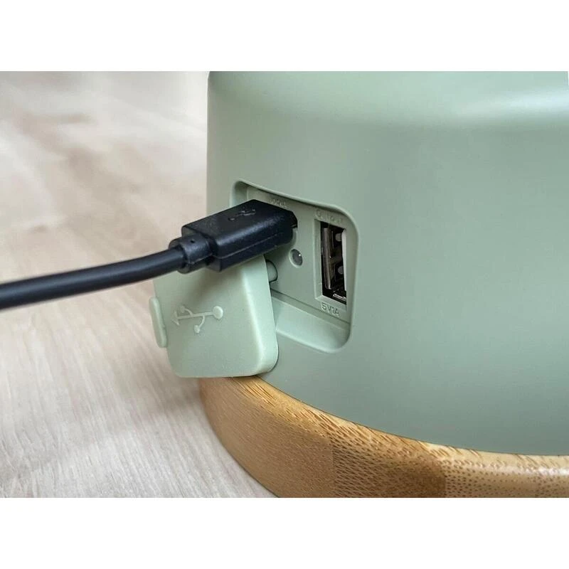 Lampe Lanterne De Camping LED Kiruna - Rechargeable - USB - Bambou - Style Rétro 5 Lampe Lanterne De Camping LED Kiruna - Rechargeable - USB - Bambou - Style Rétro – Image 5