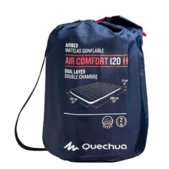 Quechua MATELAS DE CAMPING GONFLABLE AIR CONFORT | 2 PERSONNES - LARGEUR 120 CM 11 Quechua MATELAS DE CAMPING GONFLABLE AIR CONFORT | 2 PERSONNES - LARGEUR 120 CM -Kit Camp Aventure Magasin matelas de camping gonflable air confort 2 personnes largeur 120 cm 5
