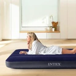 Matelas Gonflable - Intex Classic Downy -1 Personne - 76x191x25 Cm (BxLxH) 12 Matelas Gonflable - Intex Classic Downy -1 Personne - 76x191x25 Cm (BxLxH) -Kit Camp Aventure Magasin matelas gonflable intex classic downy 1 personne 76x191x25 cm bxlxh 5