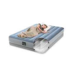 Matelas Gonflable - Intex Mid-Rise Comfort -2 Personnes -Kit Camp Aventure Magasin matelas gonflable intex mid rise comfort 2 personnes 2