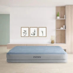 Matelas Gonflable - Intex Mid-Rise Comfort -2 Personnes -Kit Camp Aventure Magasin matelas gonflable intex mid rise comfort 2 personnes 4