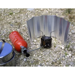 Origin Outdoors Windscreen En Aluminium (Rouleau) 18cm De Hauteur -Kit Camp Aventure Magasin origin outdoors windscreen en aluminium rouleau 18cm de hauteur 4