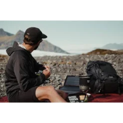 Pack Energie Nomade | Panneau Solaire 48W Avec Batterie 148Wh -Kit Camp Aventure Magasin pack energie nomade panneau solaire 48w avec batterie 148wh 5