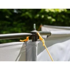 Paravent De Camping Bora - Brise-Vue - 4,5 X 1,4 M - Résistant Au Vent - Gris -Kit Camp Aventure Magasin paravent de camping bora brise vue 45 x 14 m resistant au vent gris 5