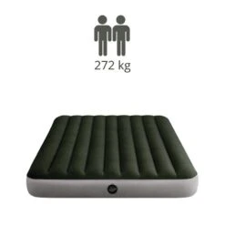 Intex Prestige Downy Jr. Twin Airbed - Lit Gonflable - 191x152x25cm - Avec Accessoires -Kit Camp Aventure Magasin prestige downy jr twin airbed lit gonflable 191x152x25cm avec accessoires 2