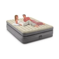 Intex Prime Comfort Elevated Queen - Lit Gonflable - 203x152x51cm - Avec Accessoires -Kit Camp Aventure Magasin prime comfort elevated queen lit gonflable 203x152x51cm avec accessoires 2