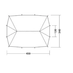 Robens Tarp PRS Twin Summit -Kit Camp Aventure Magasin robens tarp prs twin summit 3