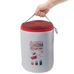 Quechua SAC DE COUCHAGE EN COTON POUR LE CAMPING - ARPENAZ 0° COTON -Kit Camp Aventure Magasin sac de couchage en coton pour le camping arpenaz 0 coton 9