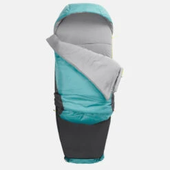 Quechua SAC DE COUCHAGE ENFANT 2 EN 1 - SLEEPIN BED JUNIOR 10°C BLEU 13 Quechua SAC DE COUCHAGE ENFANT 2 EN 1 - SLEEPIN BED JUNIOR 10°C BLEU -Kit Camp Aventure Magasin sac de couchage enfant 2 en 1 sleepin bed junior 10c bleu 3