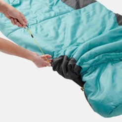 Quechua SAC DE COUCHAGE ENFANT 2 EN 1 - SLEEPIN BED JUNIOR 10°C BLEU 18 Quechua SAC DE COUCHAGE ENFANT 2 EN 1 - SLEEPIN BED JUNIOR 10°C BLEU -Kit Camp Aventure Magasin sac de couchage enfant 2 en 1 sleepin bed junior 10c bleu 8