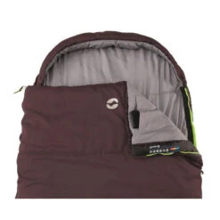 Sac De Couchage Outwell Campion Lux Aubergine L -Kit Camp Aventure Magasin sac de couchage outwell campion lux aubergine l 2