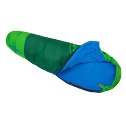 TROLLKIDS Sac De Couchage Pour Enfants Fjell Dreamer Vert Foncé / Bleu Moyen -Kit Camp Aventure Magasin sac de couchage pour enfants fjell dreamer vert fonce bleu moyen 2