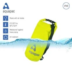 Aquapac Sac étanche 25L Heavyweight Avec Bandoulière Blu -Kit Camp Aventure Magasin sac etanche 25l heavyweight avec bandouliere blu 3