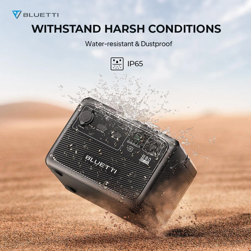 Station Électrique Portable BLUETTI AC60+B80+PV200,IP65 Générateur Solaire 3 Station Électrique Portable BLUETTI AC60+B80+PV200,IP65 Générateur Solaire – Image 3