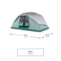 Quechua Tente à Arceaux De Camping - Arpenaz 6 ULTRAFRESH - 6 Personnes - -Kit Camp Aventure Magasin tente a arceaux de camping arpenaz 6 ultrafresh 6 personnes 2