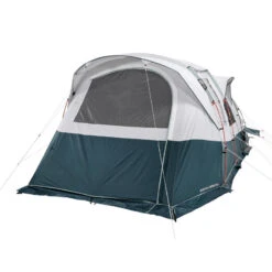 Quechua Tente à Arceaux De Camping - Arpenaz 6.3 F&B - 6 Personnes - 3 Chambres -Kit Camp Aventure Magasin tente a arceaux de camping arpenaz 63 f and b 6 personnes 3 chambres 4