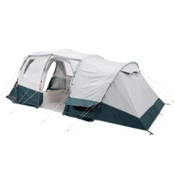 Quechua Tente à Arceaux De Camping - Arpenaz 6.3 F&B - 6 Personnes - 3 Chambres -Kit Camp Aventure Magasin tente a arceaux de camping arpenaz 63 f and b 6 personnes 3 chambres 6