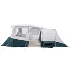 Quechua Tente à Arceaux De Camping - Arpenaz 6.3 F&B - 6 Personnes - 3 Chambres -Kit Camp Aventure Magasin tente a arceaux de camping arpenaz 63 f and b 6 personnes 3 chambres 7
