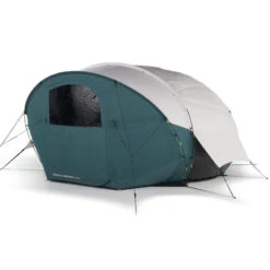 Quechua Tente Bulle De Camping - AirSeconds Skyview Polycoton - 2 Personnes - 1 Chambre -Kit Camp Aventure Magasin tente bulle de camping airseconds skyview polycoton 2 personnes 1 chambre 2