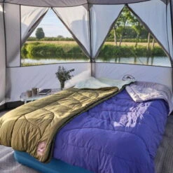 Tente Coleman 8 Personnes Octagon Gris 11 Tente Coleman 8 Personnes Octagon Gris -Kit Camp Aventure Magasin tente coleman 8 personnes octagon gris 4