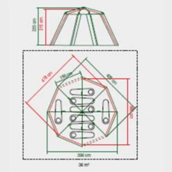 Tente Coleman 8 Personnes Octagon Gris 13 Tente Coleman 8 Personnes Octagon Gris -Kit Camp Aventure Magasin tente coleman 8 personnes octagon gris 6
