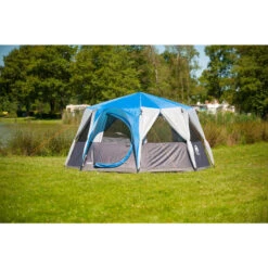 Tente Coleman Octagon 8 (Bleue) 11 Tente Coleman Octagon 8 (Bleue) -Kit Camp Aventure Magasin tente coleman octagon 8 bleue 4