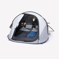 Quechua Tente De Camping - 2 SECONDS - 2 Places - Fresh & Black 13 Quechua Tente De Camping - 2 SECONDS - 2 Places - Fresh & Black -Kit Camp Aventure Magasin tente de camping 2 seconds 2 places fresh and black 3