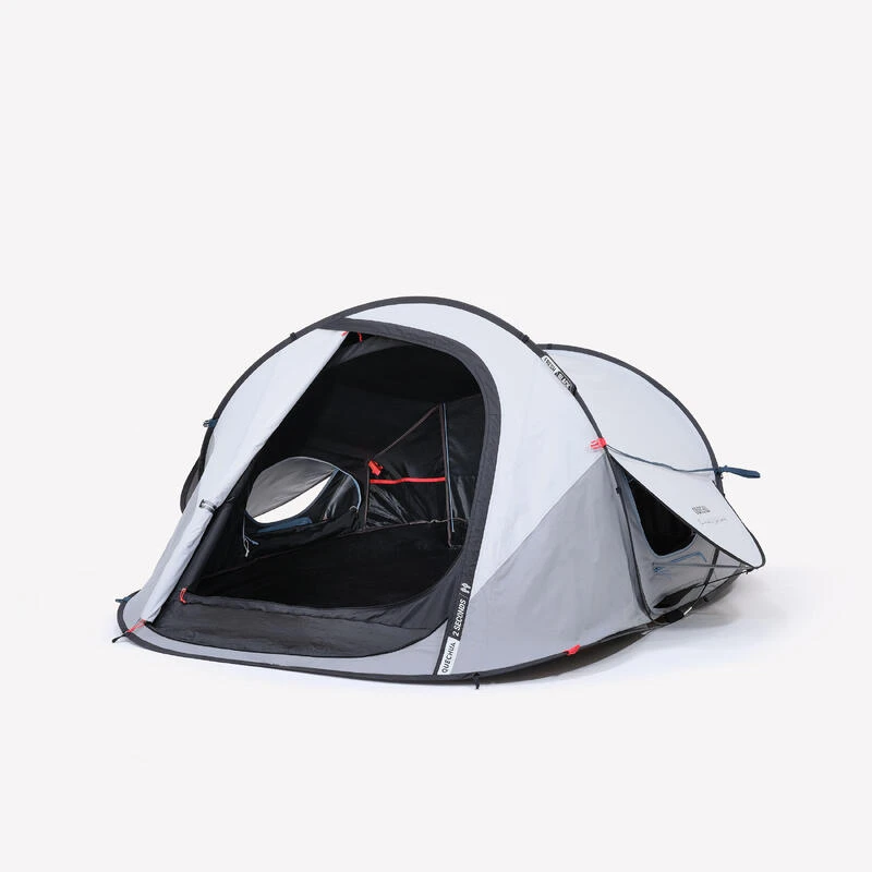 Quechua Tente De Camping - 2 SECONDS - 2 Places - Fresh & Black 1 Quechua Tente De Camping - 2 SECONDS - 2 Places - Fresh & Black